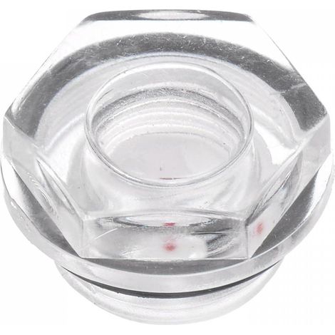 Air Compresseur Huile Niveau Jauge Vision Verre M20x1,5mm Mâle Fileté Organique Verre Liquide Indicateur Vision Fenêtre (1/5)