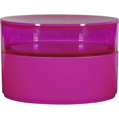 Caja de almacenamiento multicaja PS SYDNEY Rosa oscuro Spirella