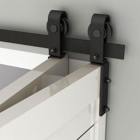 Sliding Door Bi-Folding 92 cm for 2 Doors, Classic Style, Smooth and Quiet (1/5)