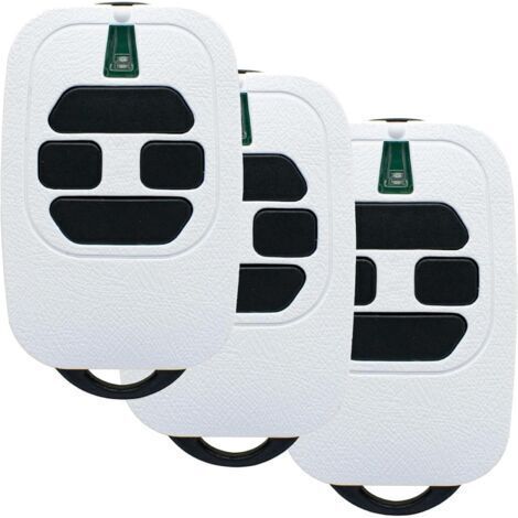 BARKBUSTERSLot de 3 émetteurs portatifs pour porte de garage,433,92 MHz,Compatible avec DEA GTI2 DEA GTI4 (1/5)