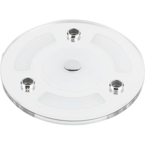 Lampe de plafond LED intérieure 12V/24V avec interrupteur variateur, liseuse compacte pour camping-car, caravane, bateau et van. (1/5)