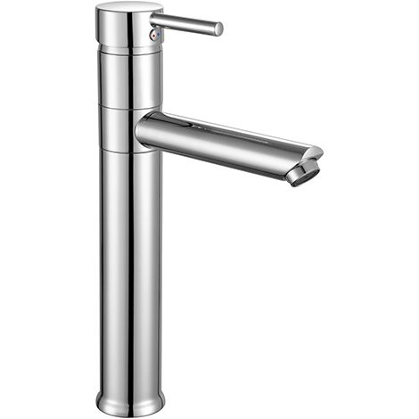 Mitigeur lavabo haut - ROUSSEAU - DOVER - Eco-stop - Chrome (1/4)