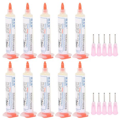 Low residue soldering paste NC-559-ASM soldering flux with needle dispensing tool (1/4)