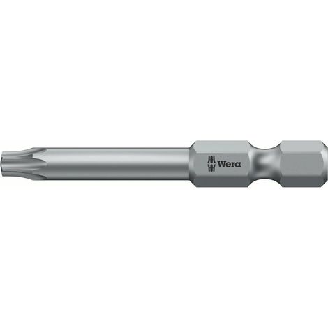 Embout Torx TB 10 Wera 05060050001 Acier à outils allié, extra-rigide Forme (embouts): F 6.3 1 pc(s) (1/2)