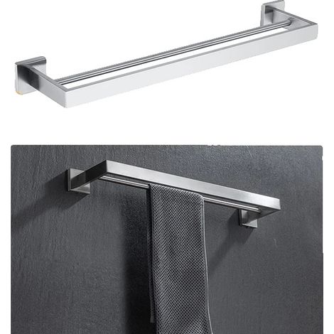Set di accessori per il bagno, portasciugamani a parete, design moderno, 002FW (1/2)
