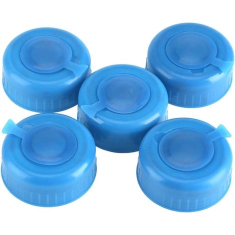 5Pcs Wasser Flasche Kappe Dispenser Brunnen Zubehör Ersatz Anti Splash Deckel 3-5 Gallonen (1/4)