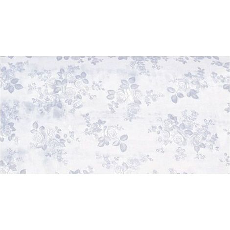 Cleafe - Rotolo Pellicola Per Finestre Decorativa Motivo Floreale 2d 45cmx2mt Adesiva Vetro 10102 - (1/2)