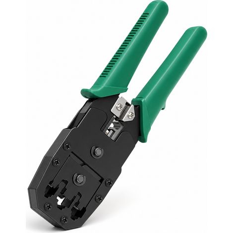 Pince à sertir RJ45 multifonction acier carbone coupe dénude