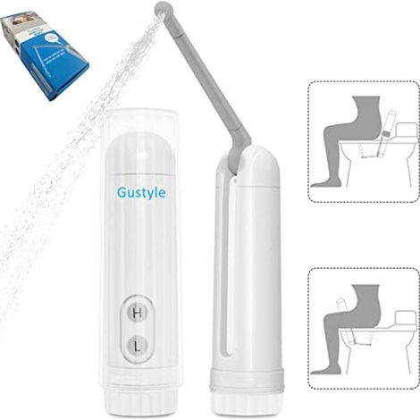 Irovami Bidet portable GUSTYLE étanche – pulvérisateur 180°, 2 modes, bébé et camping (1/5)