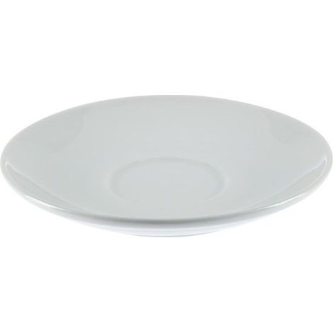 Soucoupes empilables blanches pour tasses CB467 - Lot de 12 (1/5)