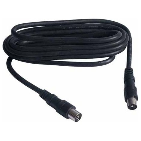 CORDON ANT TV NOIR 2.5 MALE FEMELLE POUR PIECES TELEVISEUR - LCD - 92256