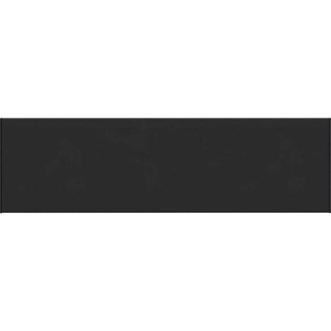Appuis de fenêtre aspect bois noir, 120 x 45 x 4,5 cm, en PVC. (1/5)