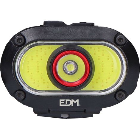 Lampe Frontale En Aluminium Rechargeable 7w 500lm Edm