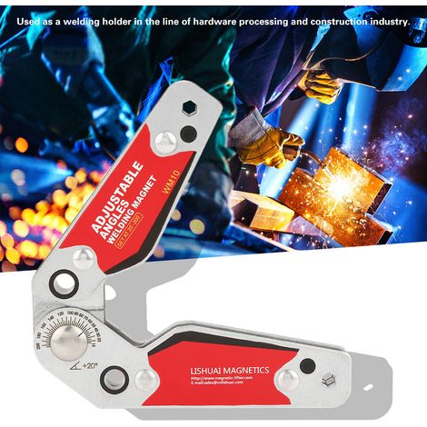 Support magnétique de soudage à angles réglables de 20° à 200° - Accessoires pour outils de soudage