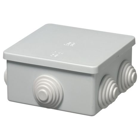 Cassetta Derivazione Passacavi Ip44 80X80X40 (Elettrocanali Cod. Ec400C3)