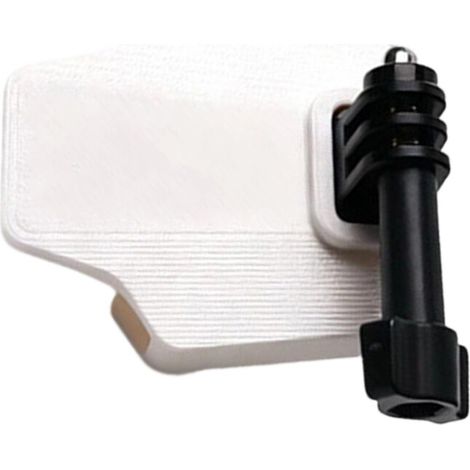 Adattatore per montaggio su bicicletta per action camera - Bianco