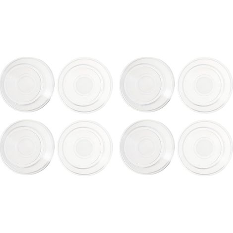 Lot de 8 patins antidérapants transparents pour piano droit (1/5)