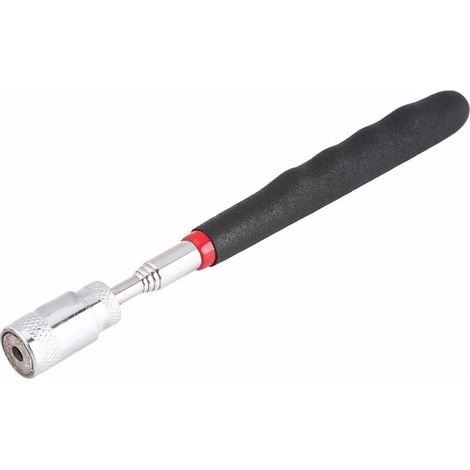Doigt magnétique - Outil de ramassage magnétique télescopique Ramassage magnétique avec poignet en mousse et écran LCD Ramassage extensible de 19 à 69 cm Idéal pour les coins et les endroits sombres (1/5)