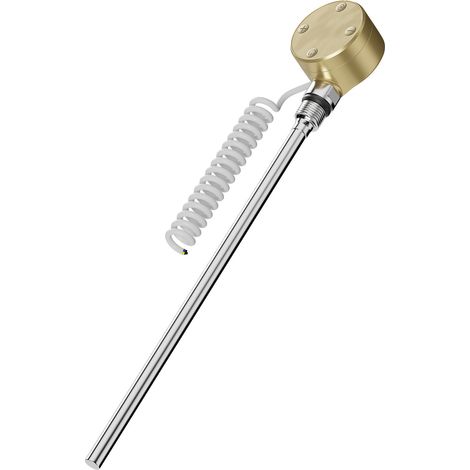 Dias Colore Brushed Brass 300 Watt Digital Electric Heating Element