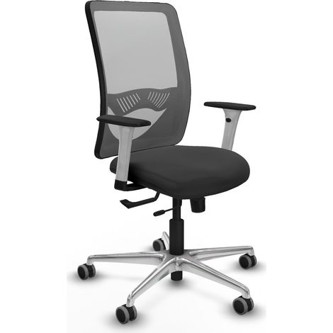 Bürostuhl piqueras y crespo Zulema dunkelgrau Kunstleder Mesh (1/2)