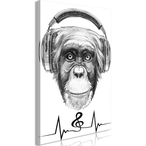 Quadro - Musical Pulse (1 Part) Vertical - 60x90 (1/4)