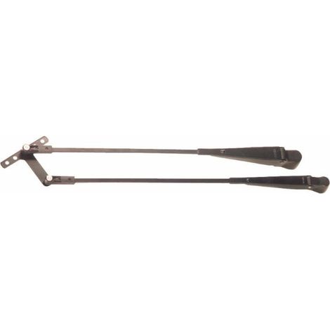 Lem Select – Bras parallèles d'essuie-glace 450 – Longueur ajustable 453-533 mm – Diamètre 9x3 mm – Adapté moteur 12V M10x75 mm - C10XM8-B