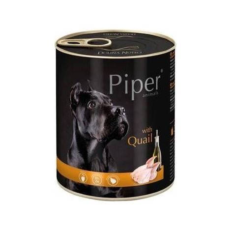 Dolina Noteci Piper Tiere mit Wachtel - Nassfutter für Hunde - 24 x 800 g