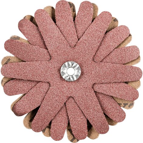 PFERD TOOLS POLISTAR-TUBE PST-T Ø 80mm Bohrung Ø 4 mm A120 zum Schleifen von Bohrungen und Rohren 10 Stk (1/4)