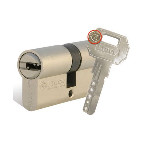 Cilindro seguridad Lince C23 3232 Niquel (1/3)