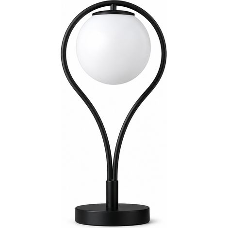 LUSSOCRAFT Lampe à poser design – Métal et plastique, 40 W, 3 couleurs d'éclairage dimmables, 46×25.8×21.5 cm, pour cage d'escalier et entrée (1/5)