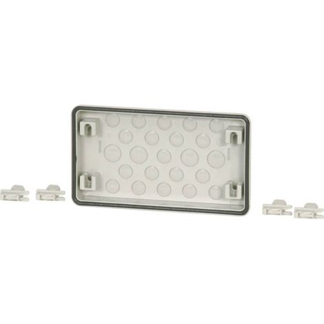Plaque pour presse-étoupes avec empreinte Eaton 88425 gris (L x l x h) 23 x 250 x 116 mm (1/2)