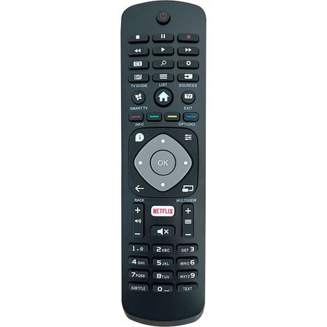 élécommande et émetteur mural pour motorisations Nouvelle télécommande TV Philips de remplacement pour tous les téléviseurs intelligents Philips-5pcs (1/5)