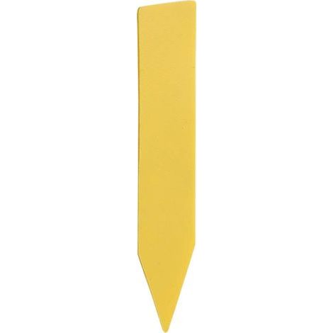 Rubberskin Lot de 100 étiquettes en Plastique pour Plantes de Pépinière (Jaune) (1/5)