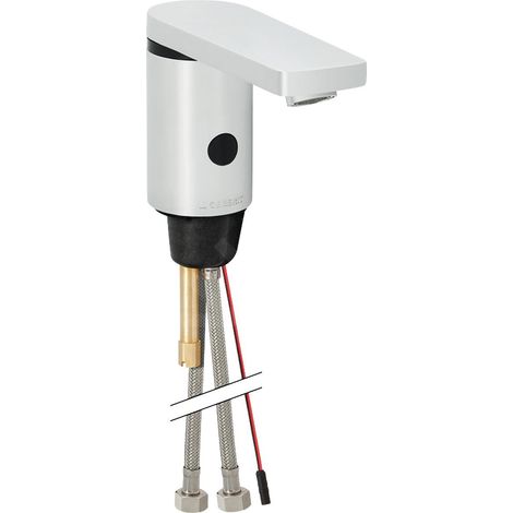 Geberit Public - Robinet de lavabo électronique, avec mitigeur, sans générateur, chrome brillant 116.446.21.1 (1/3)