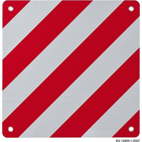 Segnale di avvertimento posteriore in alluminio 50x50cm per Italia (1/5)