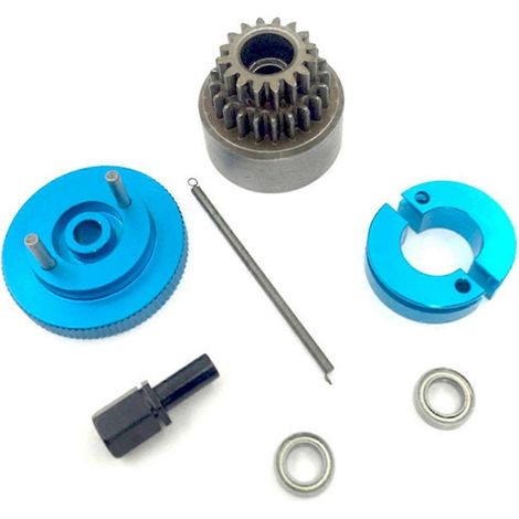 Kit d'embrayage à deux vitesses pour voiture RC, ressorts de cloche, roulements de volant moteur, kit d'essieu (1/5)
