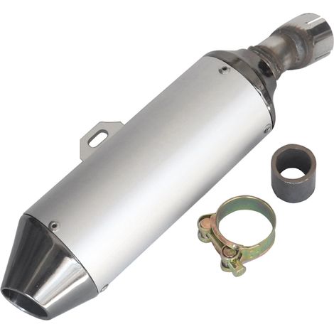 Tuyau de silencieux d'échappement de moto en aluminium pour vélo de saleté avec 110cc 125cc (1/5)