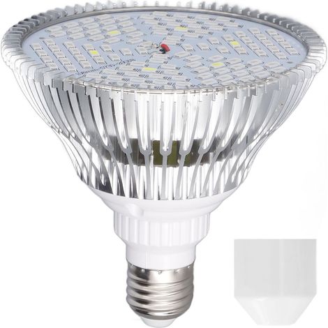 Lampadina LED per coltivazione E27 da 80W – 120 LED – Basso consumo energetico – 85-265V