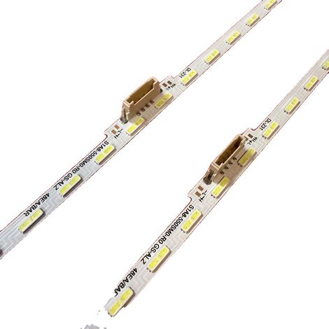 LED-Hintergrundbeleuchtungsstreifen, 600 mm Länge, Aluminium-Material, Gleichstrom-Stromquelle, weniger als 60 Lumen, passend für mehrere TV-Modelle (1/5)