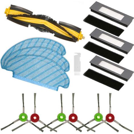 Pièces détachées pour aspirateur Yeedi Vac Max/Station d'aspiration : brosse principale, filtre HEPA, serpillière (1/5)