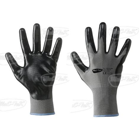 GUANTO PER LAVORI PESANTI IN NITRILE TG.9