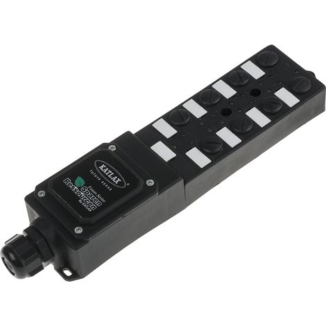 Répartiteur pour capteurs/actionneurs RS PRO, 8 ports , M12 ( Prix pour 1 ) (1/2)