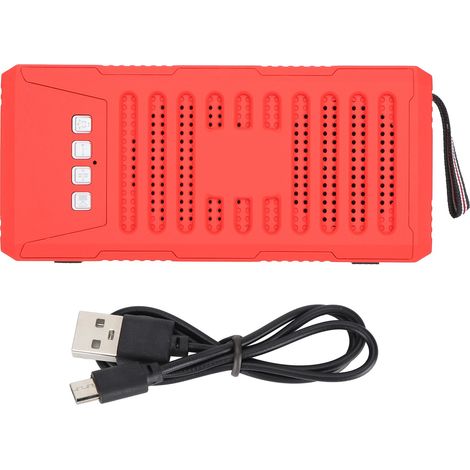 AK-135 Bluetooth-Lautsprecher mit LED-Taschenlampe, FM-Radio und tragbarem drahtlosem Stereo-Sound