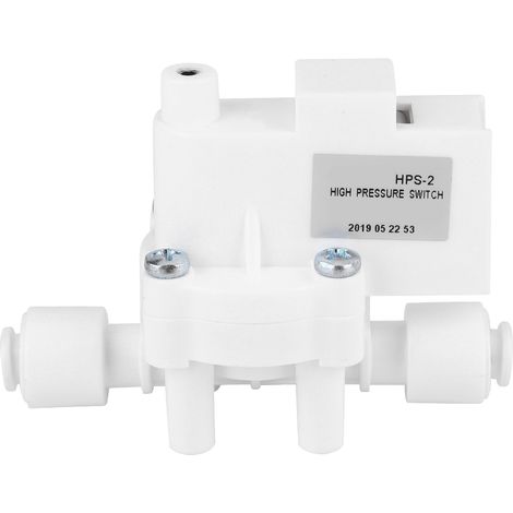 24V DC Hochdruckschalter für Umkehrosmosefilter - 0,25MPa - Kompatibel mit RO-Pumpen und -Tanks (1/5)