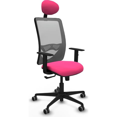 Silla de oficina piqueras y crespo Zulema gris cuero sintético (1/2)