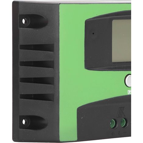 Contrôleur de charge solaire avec écran LCD pour panneaux photovoltaïques, régulateur intelligent 12 V/24 V/30 A (1/5)