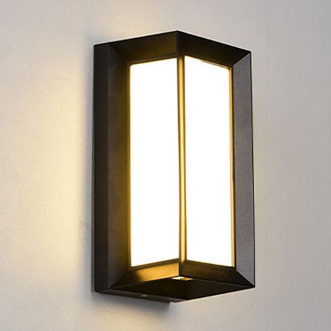Applique Murale Extérieure - Aluminium Pressé - IP65 - Lumière Neutre 4000 K - Pour Villa Jardin Façade - Lot De 3 (1/5)