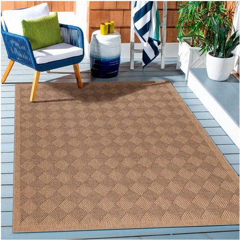 Tapis plat aspect naturel graphique Bonte Noir 280x370 (1/5)