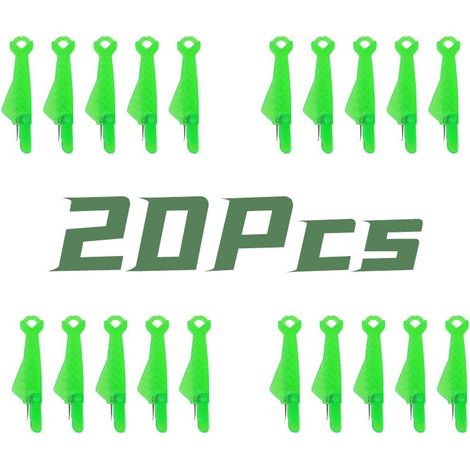 20 enfile-aiguilles, accessoires de couture, aiguilles à coudre, enfile-aiguille, machine à coudre, plastique, enfile-aiguille DIY, enfile-aiguille pour couture à la main et quilting (vert) (1/5)
