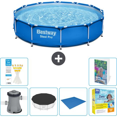 Bestway Steel Pro Rund - 366x76 cm - 7-teilig S198